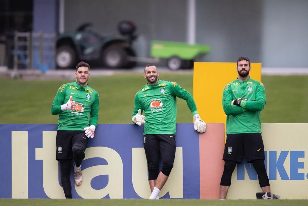 Brazil Goalkeepers In Training